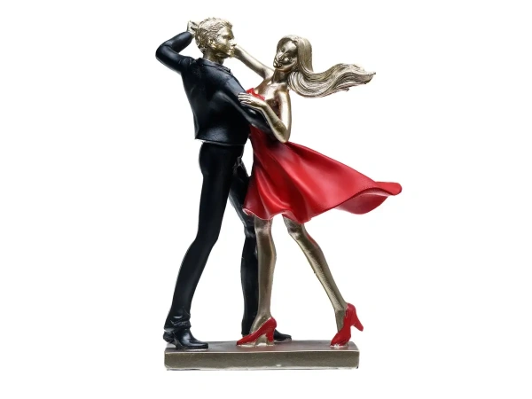 СТАТУЭТКА полистоун "Танцующая пара" 18*6*24 см (арт. 27109631, код 267309)