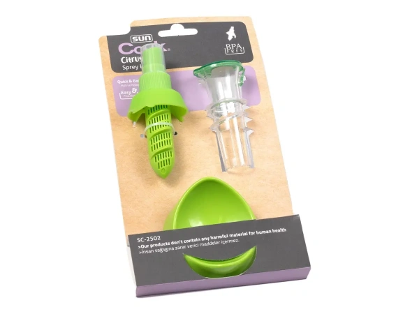 НАБОР СПРЕЙ-НАСАДОК ДЛЯ ЦИТРУСОВЫХ пластмассовых 2 шт. (арт. SC-2502, код 625023)