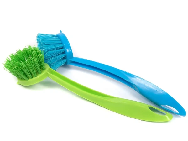 ЩЕТКА ДЛЯ МЫТЬЯ ПОСУДЫ пластмассовая 22,5 см (арт. MPU5378, код 935378)