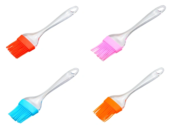 КИСТЬ КУЛИНАРНАЯ силиконовая с пластмассовой ручкой 20 см (арт. 27503700, код 216666)