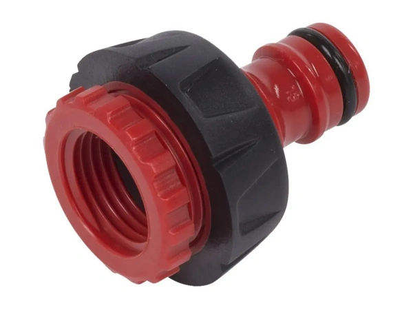 СОЕДИНИТЕЛЬ ДЛЯ ШЛАНГА пластмассовый 4*5 см 1/2 " и 3/4" (арт. KRTGR6021, код 070228)