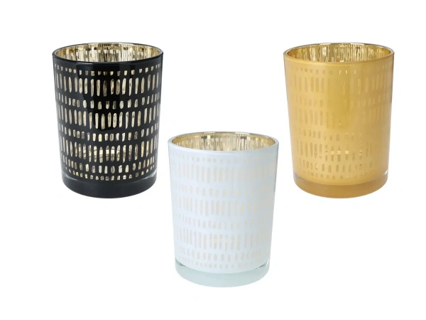 ПОДСВЕЧНИК стеклянный 9*10 см (код 006125)