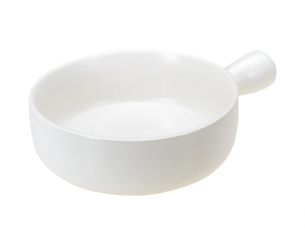 ФОРМА ДЛЯ ЗАПЕКАНИЯ керамическая с ручкой 20,5 см (арт. Z11134-M.white, код 294169)
