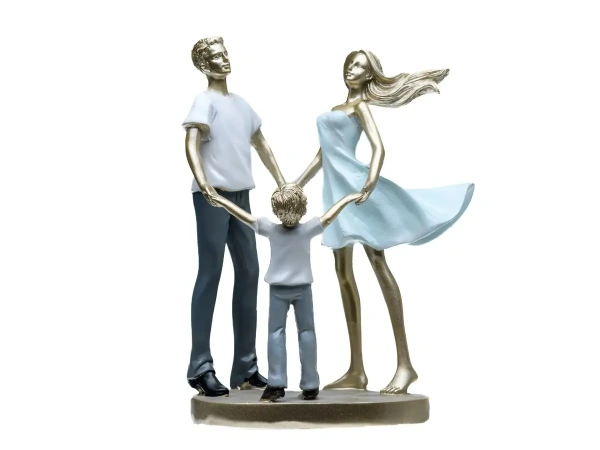 СТАТУЭТКА полистоун "Семейный хоровод" 18,5*12*24,5 см (арт. 27806029, код 267354)