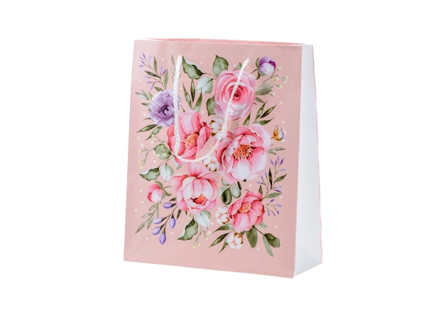 ПАКЕТ ДЛЯ ПОДАРКОВ бумажный 21*25*8 см (арт. 28374309, код 275434)