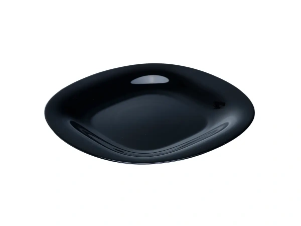 ТАРЕЛКА МЕЛКАЯ стеклокерамическая "Carine Black" 26 см (арт. L9817, код 131204)