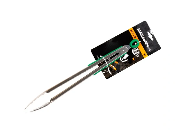 ЩИПЦЫ ДЛЯ ГРИЛЯ металлические с пластмассовыми ручками 35,5 см (арт. WL-002-F, код 248902)