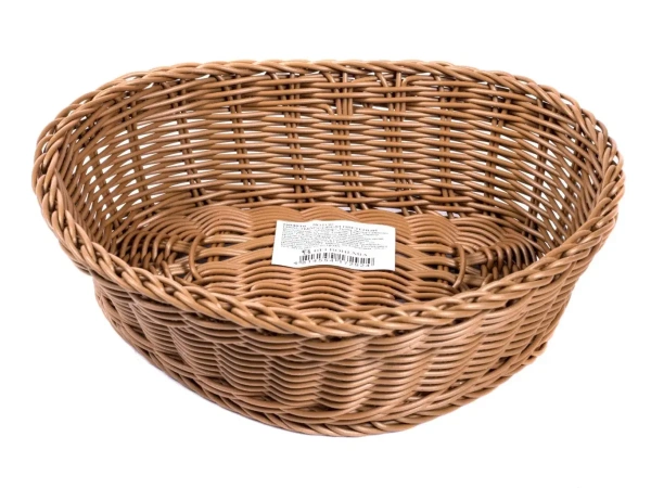 ЛОТОК пластмассовый плетеный 20*23*7 см (арт. DR4019, код 172924)