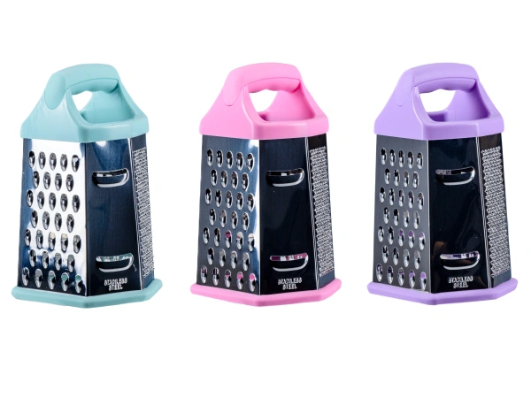 ТЕРКА металлическая 6-тигранная 20 см (арт. 991090, код 185566)