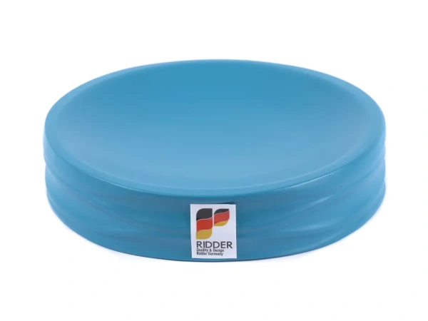 ПОДСТАВКА ДЛЯ МЫЛА полирезин "Swing Turquoise" 11*11*2,5см (арт. 22300315, код 224671)